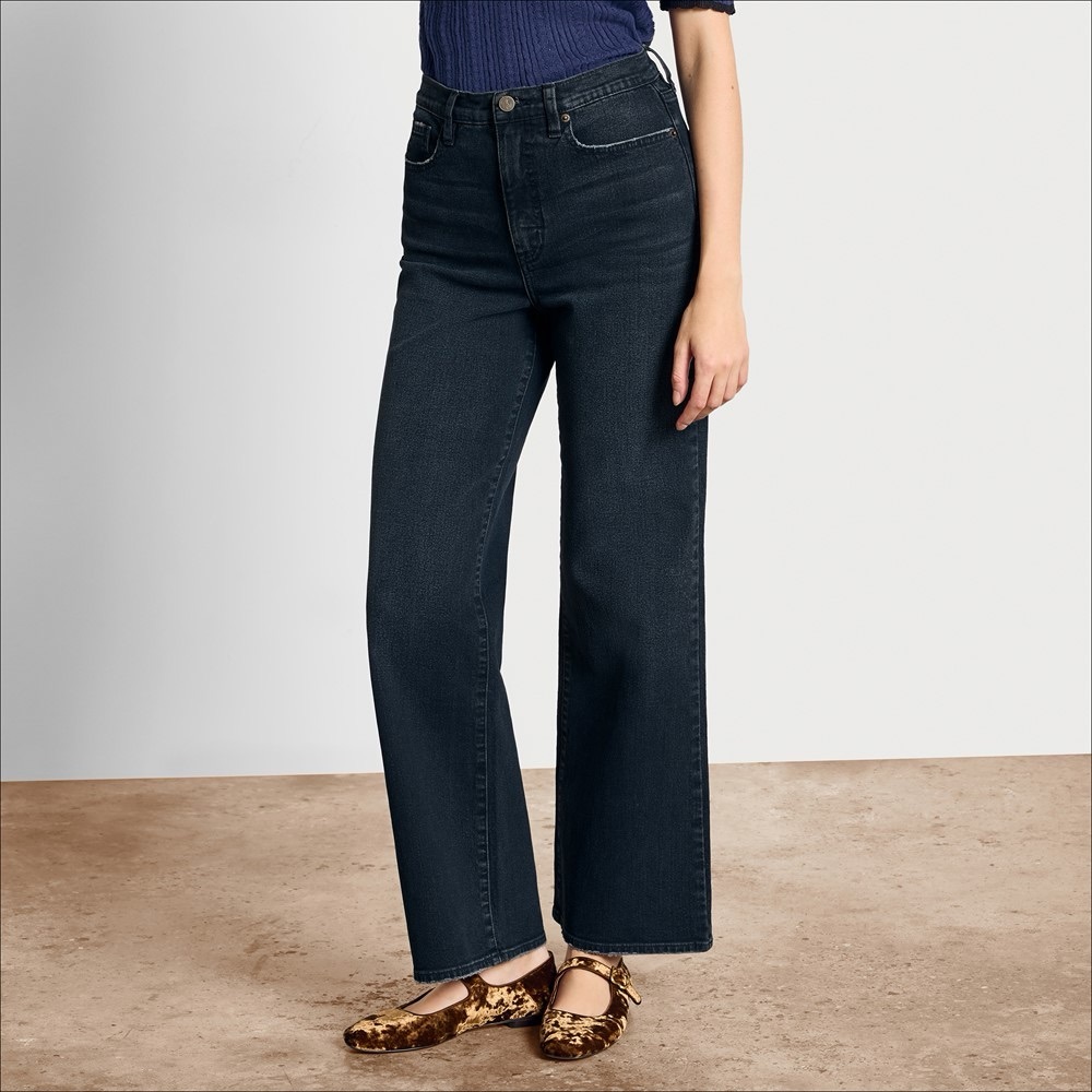 SAM EDELMAN Codie High Rise Wide Leg Jeans